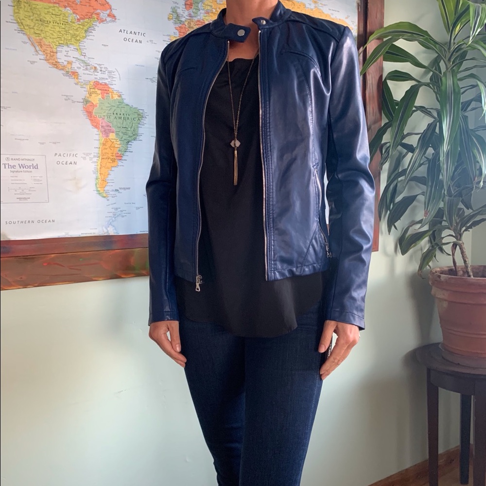 Guess Faux Leather Jacket